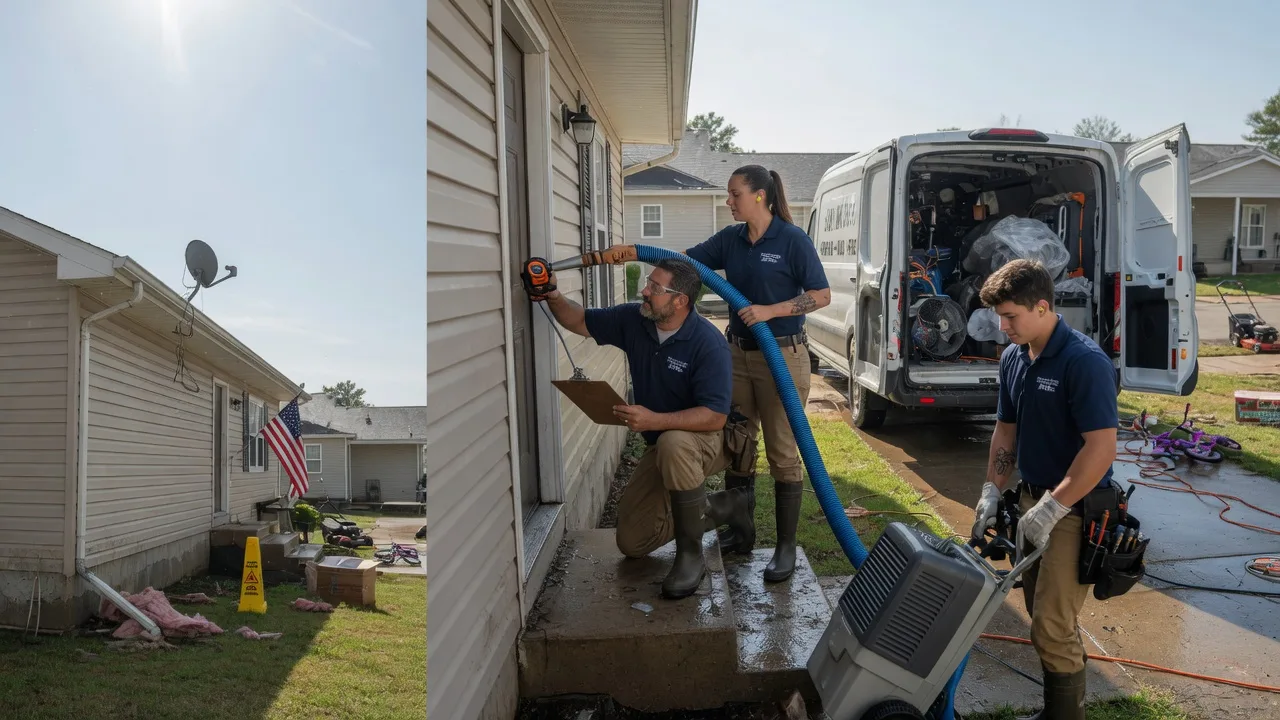 Ceiling Water Damage Restoration in Culver, IN near me